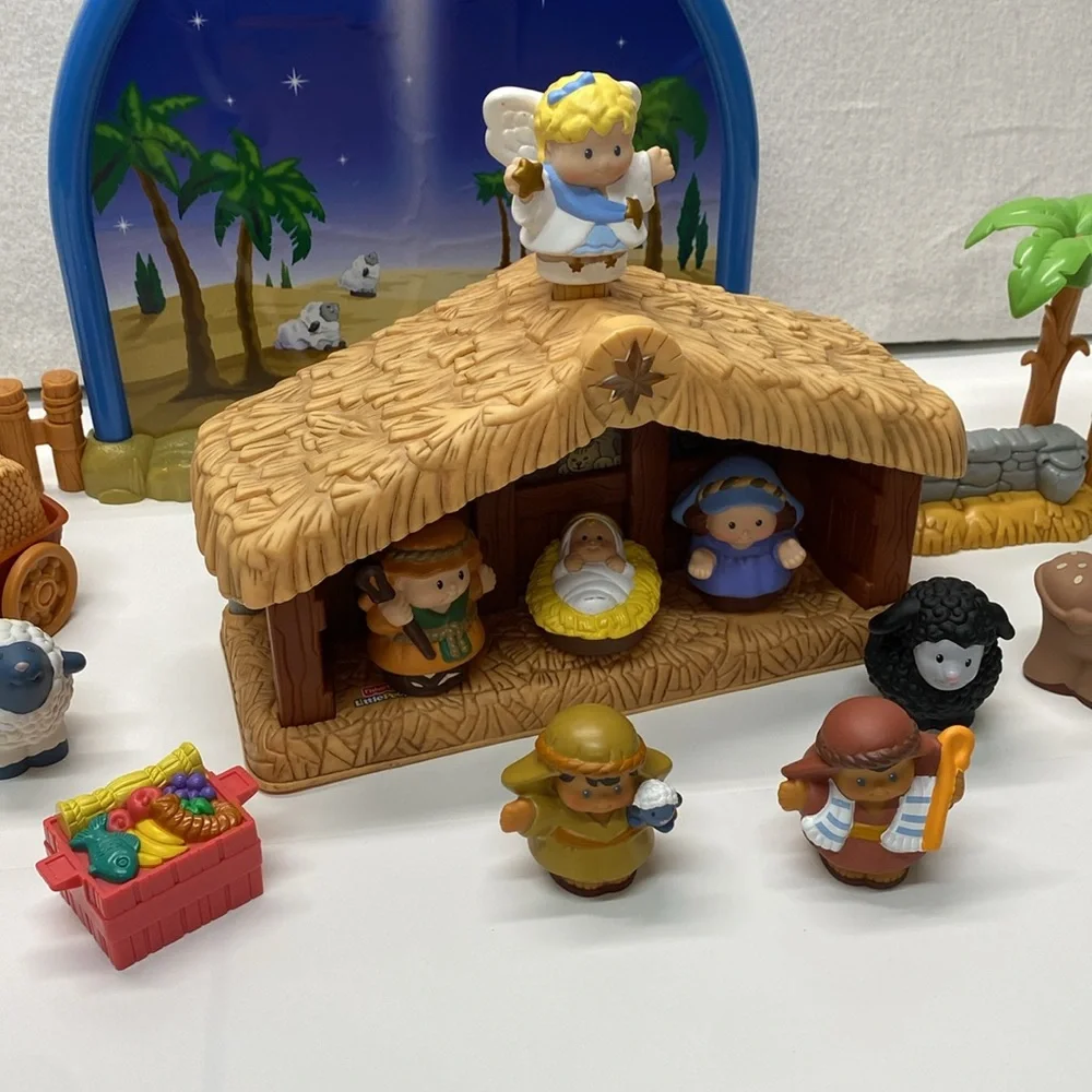 Fisher-Price Little People Nativity Set 2008 N6010 Missing Cat all other Great